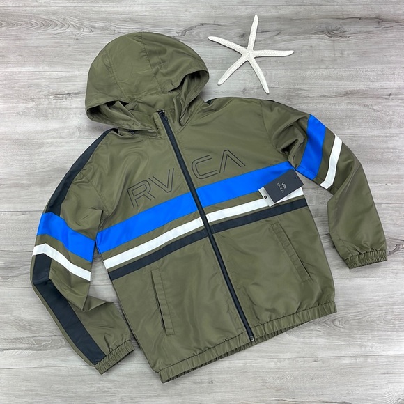 🌴🔆RVCA- VA TEAM Windbreaker JACKET🔆🌴 - Picture 5 of 15